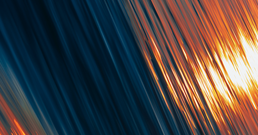 An abstract wave of light.