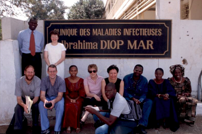 Photo of Gottlieb Senegal team